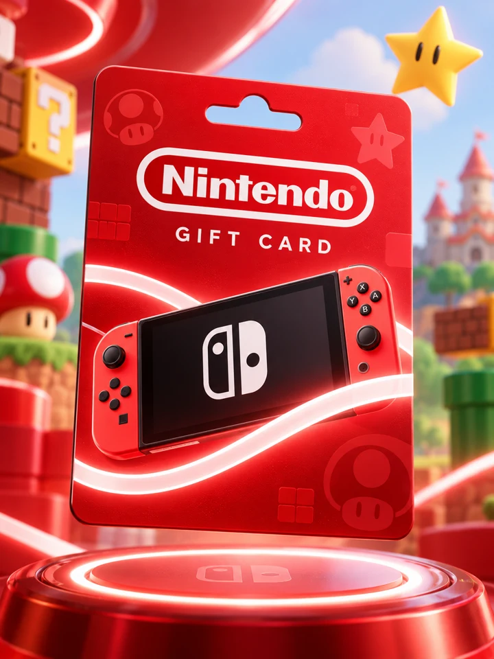 Nintendo Gift Card $500